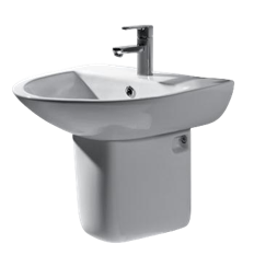 Semi-Pedestal Basin (CX04008W-1-ENG)