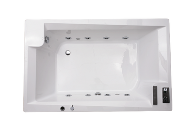 Deck Mounted Massage Bathtub (Jacuzzi) (B25704DW-2)