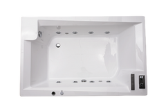 Deck Mounted Massage Bathtub (Jacuzzi) (B25704DW-2)