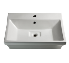 Phillis - Counter-Top Basin 600x480x130mm (C22192W-1-ENG)