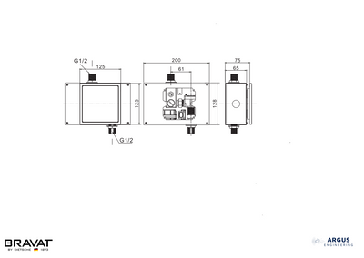 Urinal Sensor (Back Inlet) (D658C)