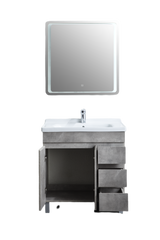 Grey - Bathroom Cabinet 80/90/100CM