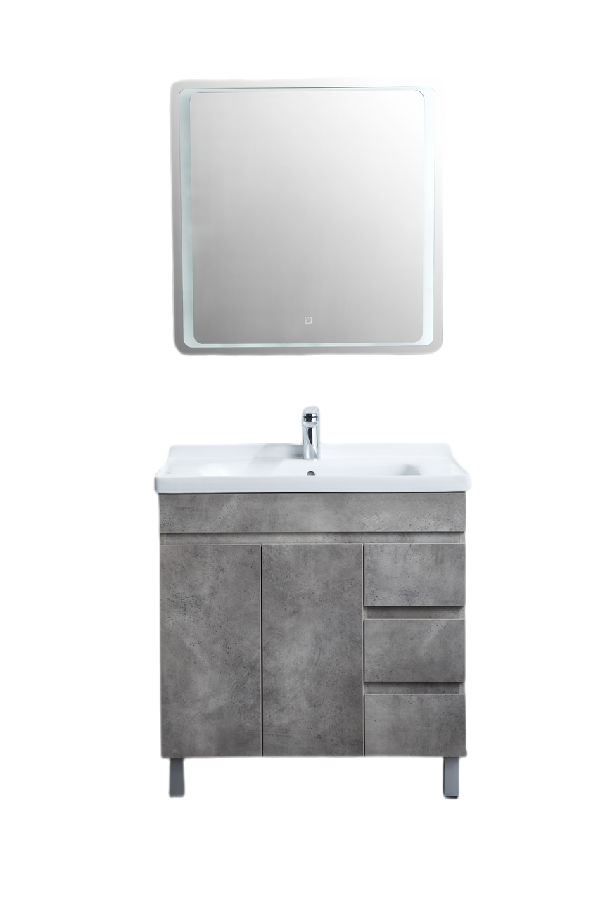 Grey - Bathroom Cabinet 80/90/100CM